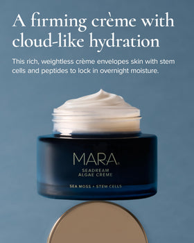 MARA SeaDream texture close-up revealing rich cream for deep hydration