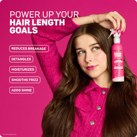 Marc Anthony label closeup highlighting ingredients list and strength-focused benefits