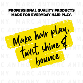 Marc Anthony Strictly Curls on curly hair model after use showing defined frizz-reduced curls