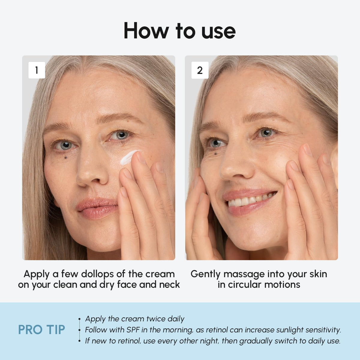 MAREE before and after texture sample showing visible smoothing benefit