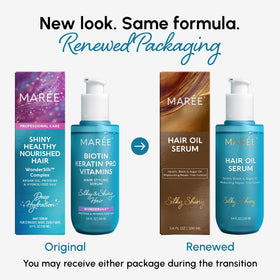 MAREE label close-up highlighting ingredient list and brand clarity