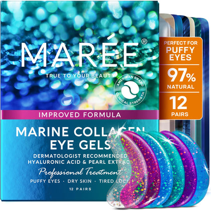 MAREE front packaging showing product benefits and compact design