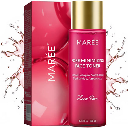 MAREE front bottle showing full toner's packaging and benefits