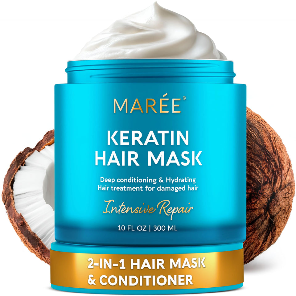 MAREE front jar packaging showing label and 10 fl oz size benefit