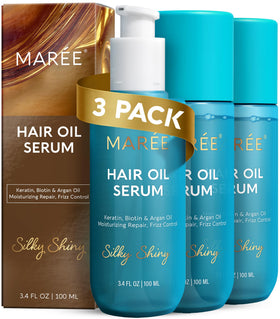 MAREE front packaging three-pack showing product set and convenience