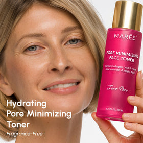 MAREE label close-up highlighting active ingredients and claims