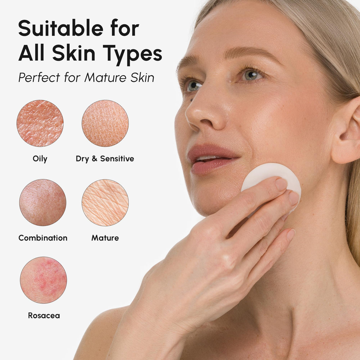 MAREE lifestyle bathroom shelf conveying daily skincare integration