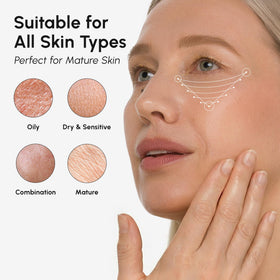 MAREE lifestyle image with woman applying stick for quick brighten and refreshed look