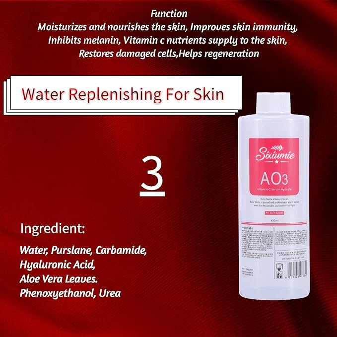Marfort bottles connected to a dermabrasion machine in use for efficient treatments
