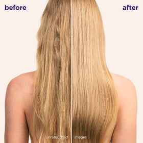Applying Maria Nila to damp hair for detangling and heat protection benefits