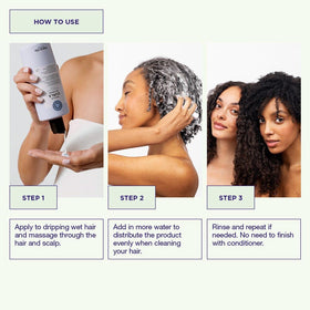 Maria Nila creamy texture close-up showing slip for easier detangling