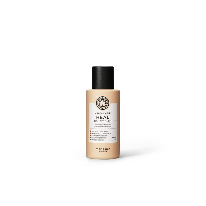Maria Nila front packaging showing soothing conditioner benefits