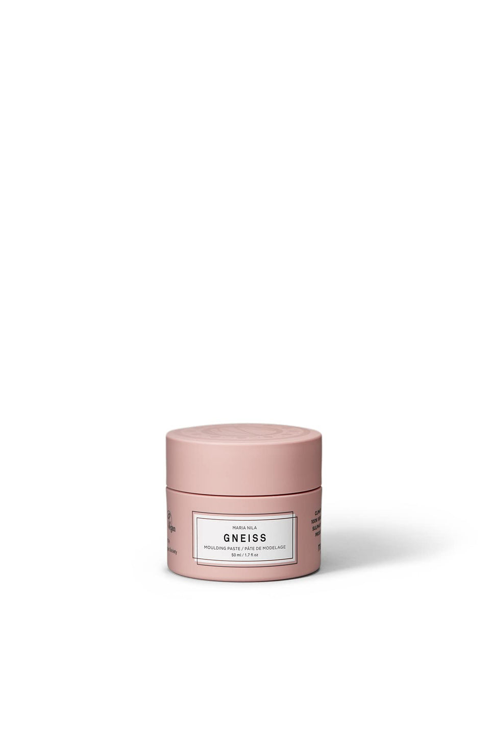 Maria Nila front packaging showing 50 ml jar and label benefits