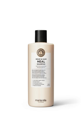 Maria Nila front bottle view showing product and soothing benefit