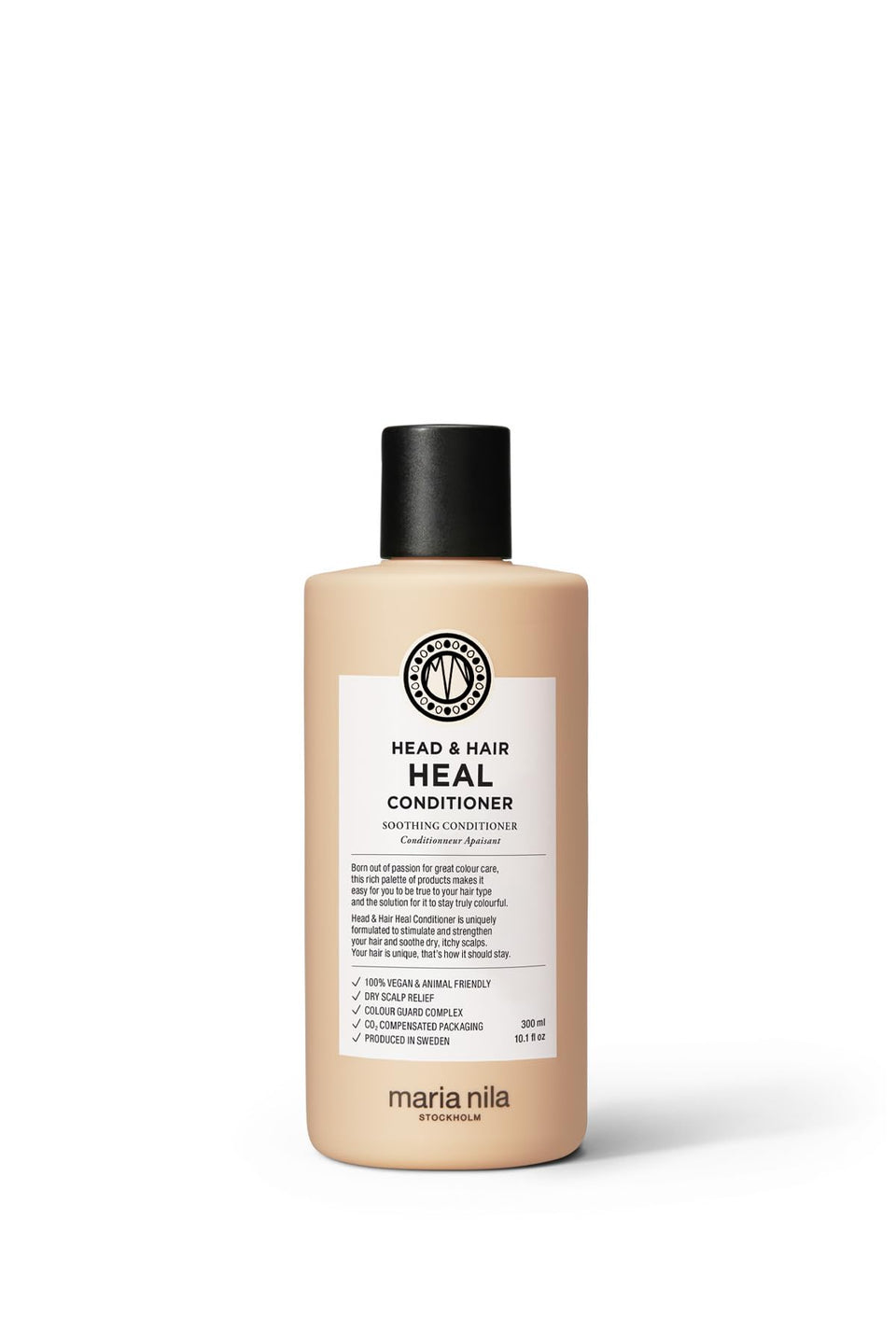 Maria Nila front packaging showing product name and calming benefit