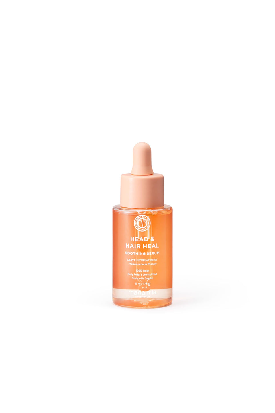 Maria Nila front packaging showing bottle and branding for instant recognition