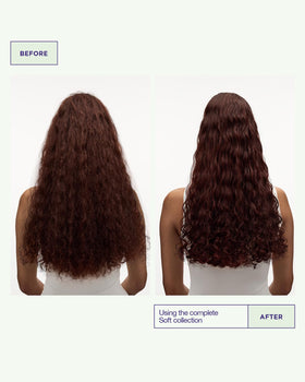 Maria Nila shampoo and conditioner in shower showing easy application