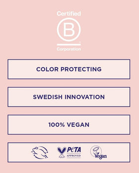 Maria Nila styled silver hair in lifestyle setting showing salon-like finish benefit