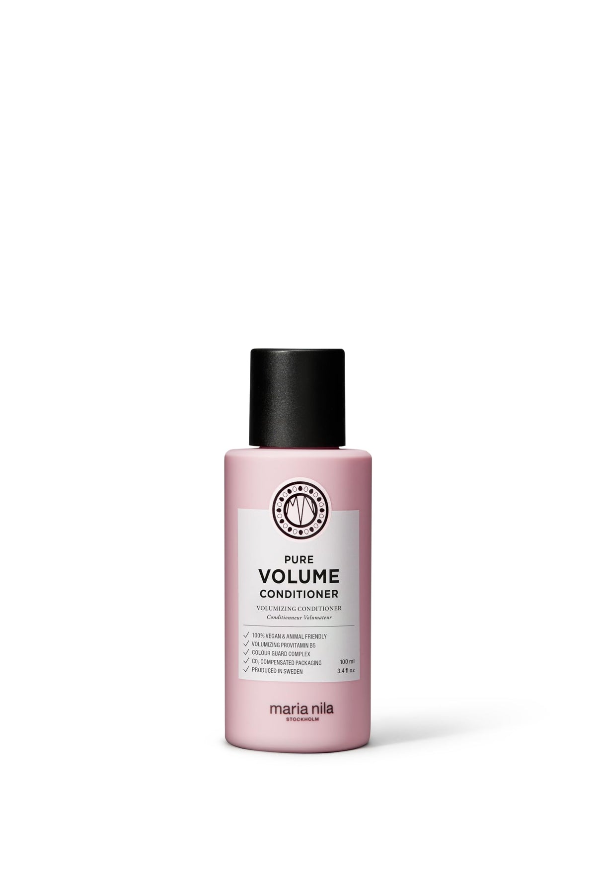 Maria Nila front packaging showing bottle and branding with clear volume benefit