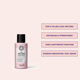 Maria Nila texture close-up displaying creamy lightweight conditioner for easy detangling