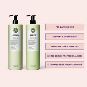 Maria Nila label close-up highlighting ingredients and certifications