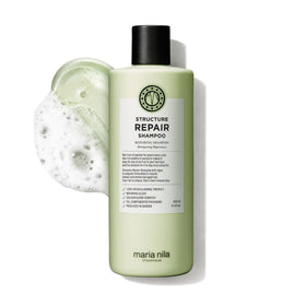Maria Nila front bottle view showing clean packaging and vegan benefit