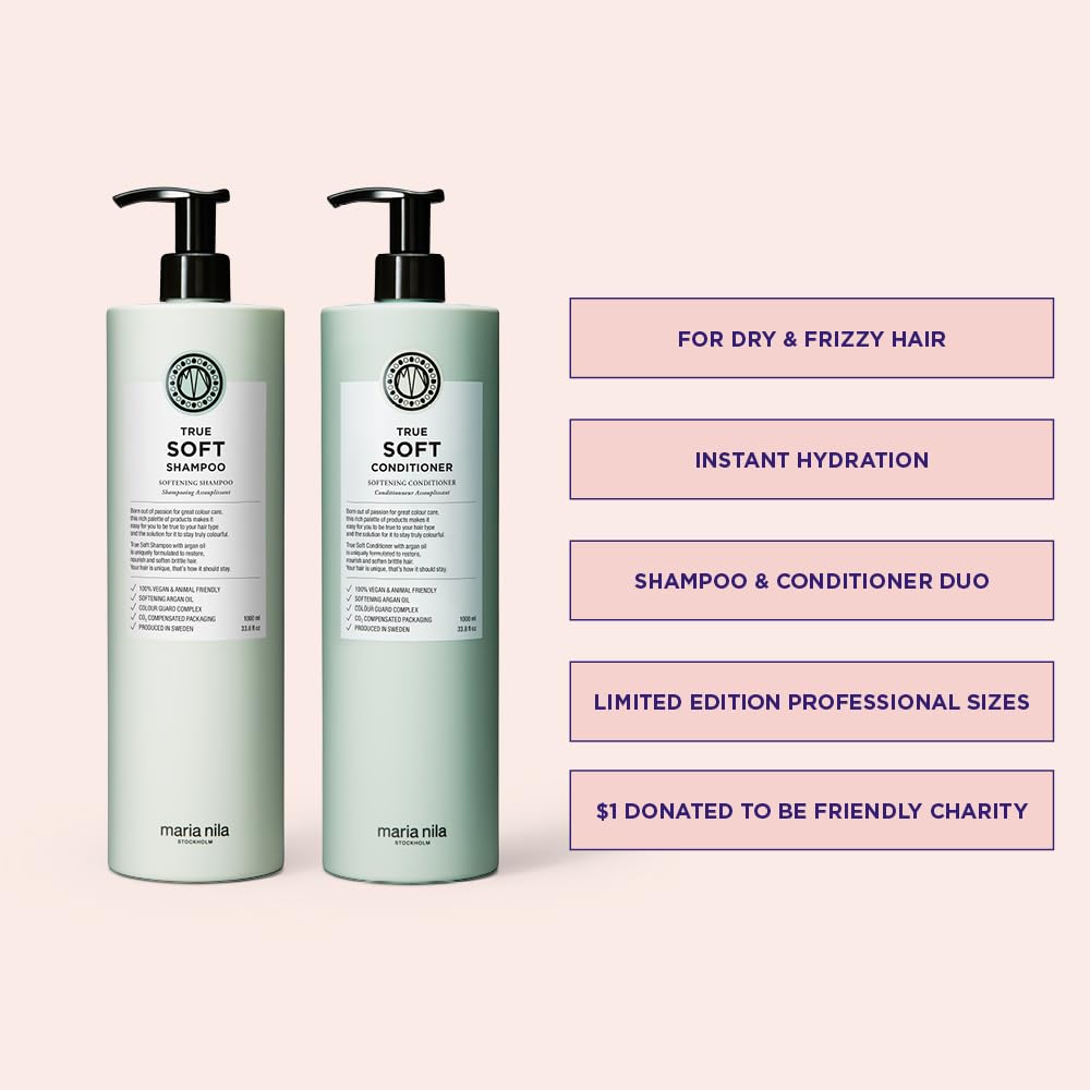 Maria Nila conditioner texture close-up demonstrating creamy hydration