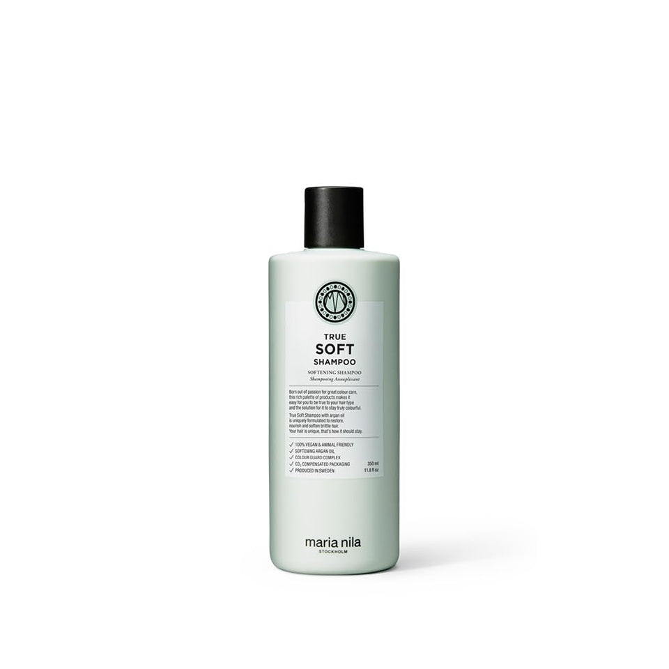 Maria Nila front packaging showing bottle and label, communicates gentle hydration