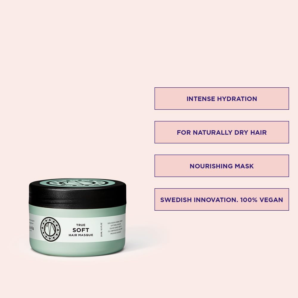 Maria Nila true soft open texture close-up highlighting creamy moisturizing formula