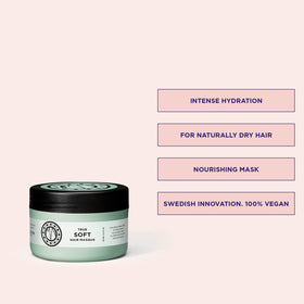 Maria Nila true soft open texture close-up highlighting creamy moisturizing formula