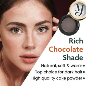 Marie-José powder texture close-up displaying blendable pigmentation benefit