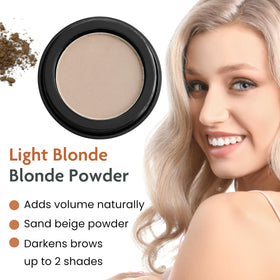 Marie-José powder texture close-up showing fine pigment for smooth natural finish