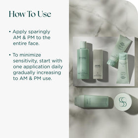 Marini SkinSolutions application on hand demonstrating spreadability and absorption benefit