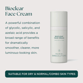 Marini SkinSolutions texture close-up of cream showing lightweight, fast-absorbing finish