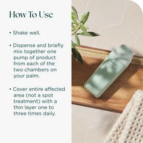Marini SkinSolutions lifestyle on bathroom counter suggesting daily routine use for clearer skin