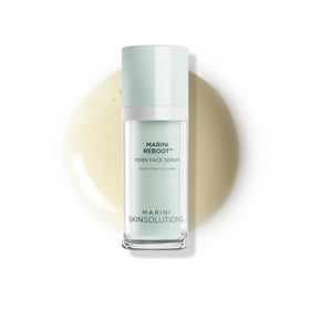 Marini SkinSolutions front bottle showing product and brand benefits
