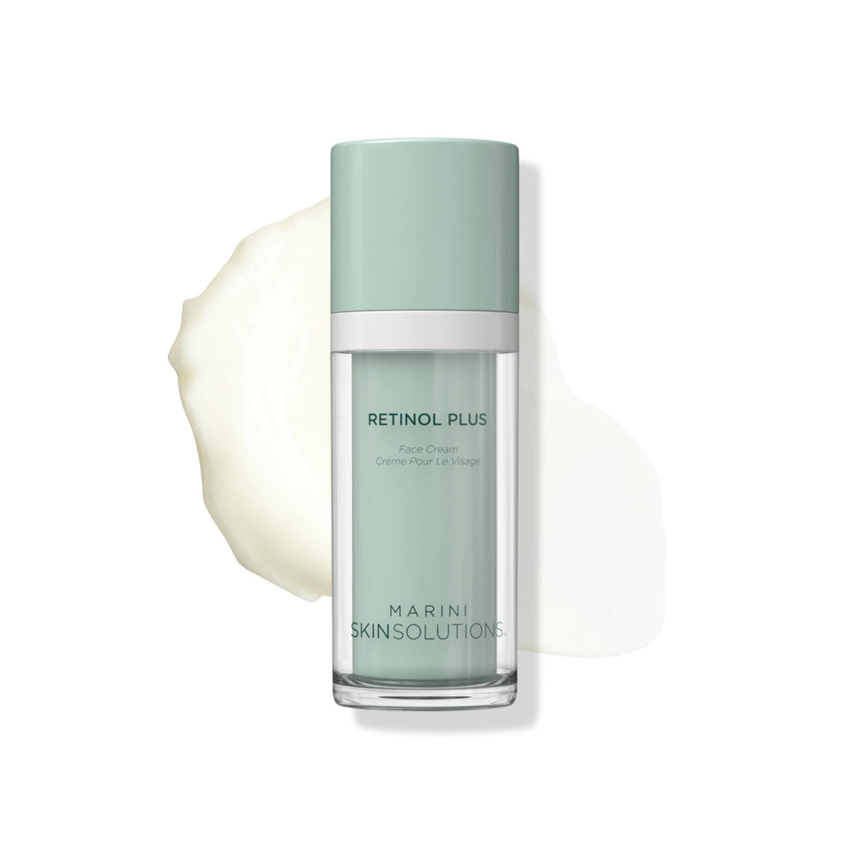 Marini SkinSolutions front packaging showing product and benefits