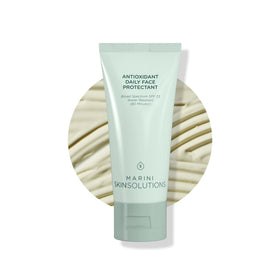 Marini SkinSolutions front packaging showing SPF 33 protection and benefits