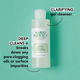 Mario Badescu ingredient label highlighting salicylic acid and botanicals