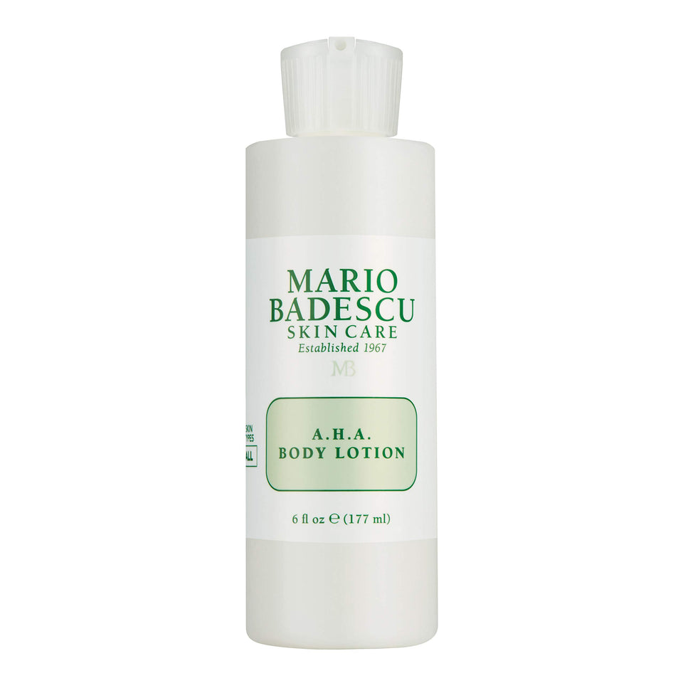 Mario Badescu front packaging showing bottle design and product name, promotes trust