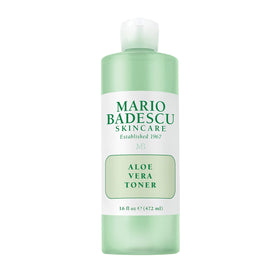Mario Badescu front bottle view showing product size and packaging benefit of generous 16 fl oz