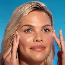 Mario Badescu applied under makeup demonstrating smooth non-pilling finish