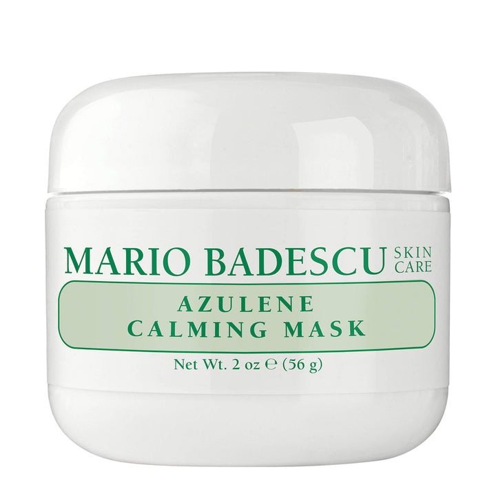 Mario Badescu jar front view showing label and calming mask benefits