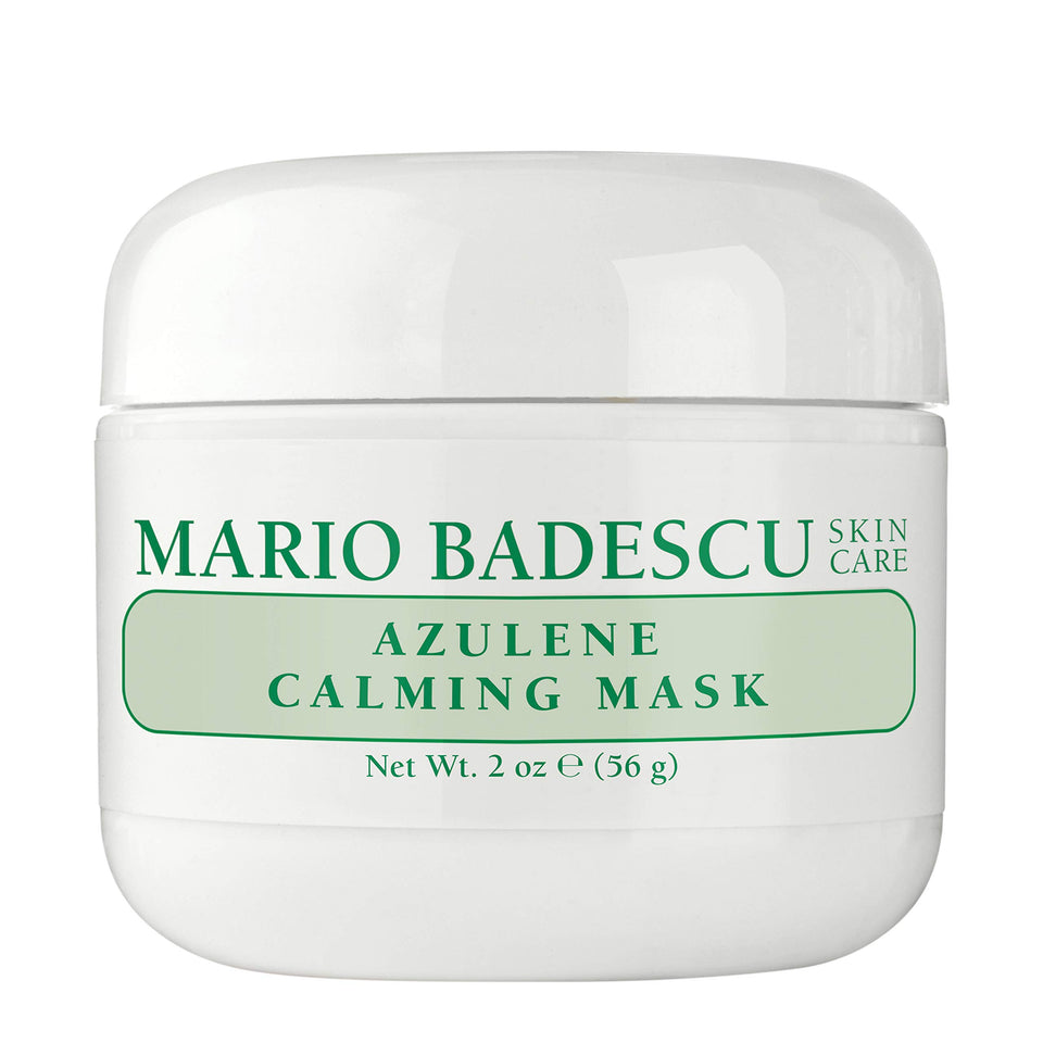 Mario Badescu jar front view showing label and calming mask benefits