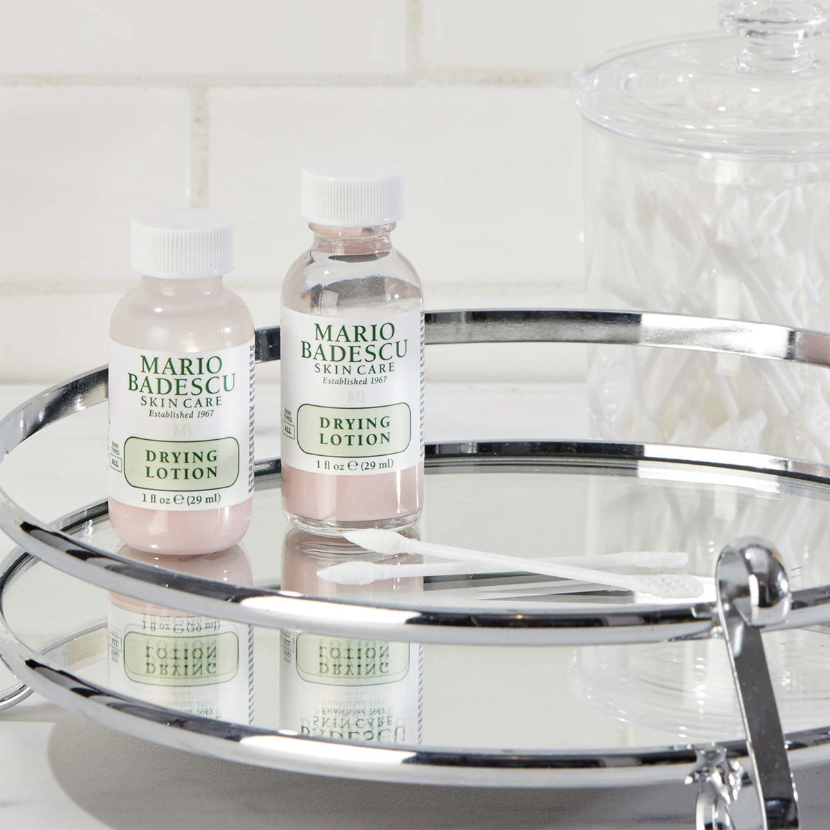 Mario Badescu treating back and chest blemishes showing targeted coverage benefit