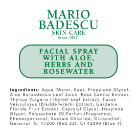 Mario Badescu before and after dewy finish demonstrating visible radiance