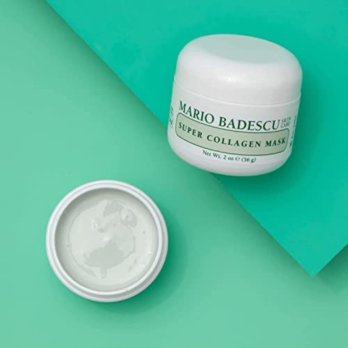 Mario Badescu before after texture suggestion implies refined pores and refreshed benefit
