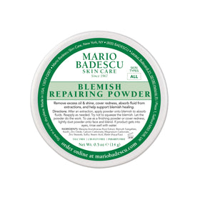 Mario Badescu front jar showing packaging and compact size benefit