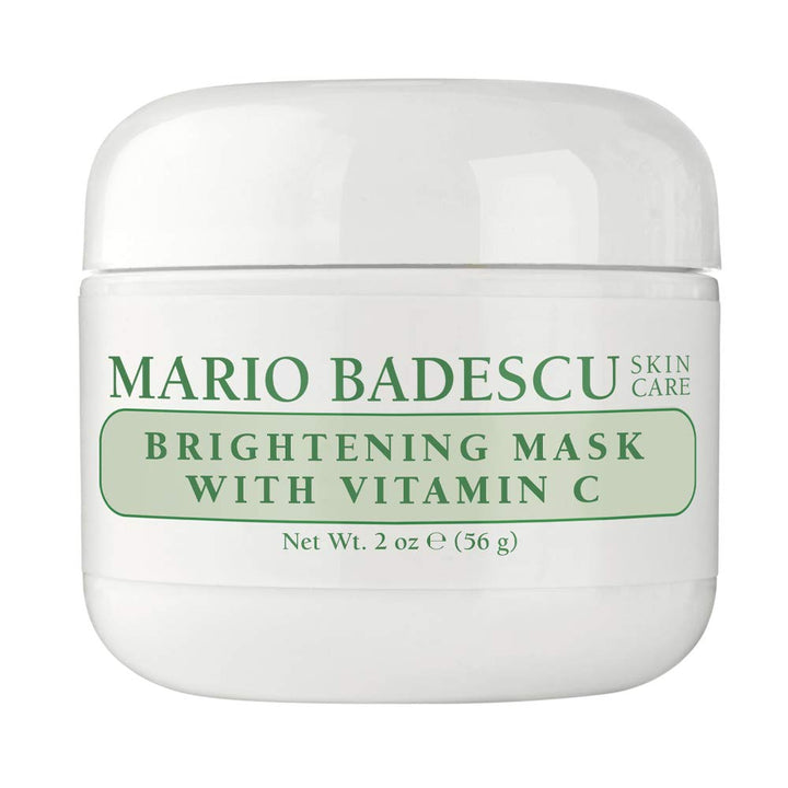 Mario Badescu front jar view showing product label and clear benefit for brightening