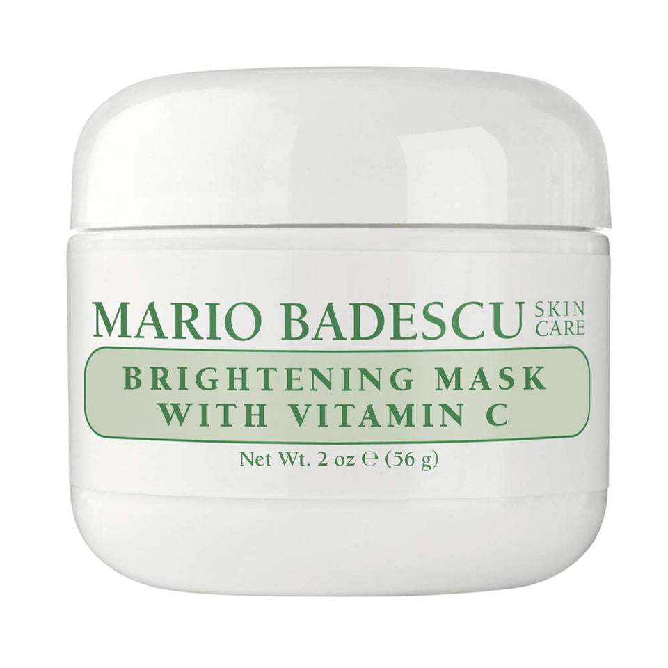 Mario Badescu front jar view showing product label and clear benefit for brightening